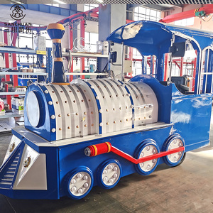 Prix de gros Jeux pour enfants pour 24 personnes Centre commercial pour enfants Manèges dans un parc d'attractions Train électrique sans rail - Product Image 5