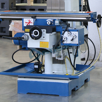 Fraiseuse à tête angulaire X6232, fraiseuse universelle à tête pivotante rotative pour le métal