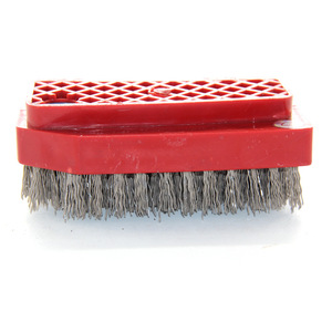 <span class=keywords><strong>แปรง</strong></span><span class=keywords><strong>ลวด</strong></span>เหล็กแบบโบราณขนาด140มม. <span class=keywords><strong>หิน</strong></span>ซิลิคอนคาร์ไบด์มืออาชีพและเครื่องมือตกแต่งพื้นผิวหนัง - Product Image 2