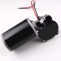 Moteur à vis sans fin DC à faible bruit, différentes tailles de diamètre en option, moteur de transmission industriel pour divers appareils ménagers