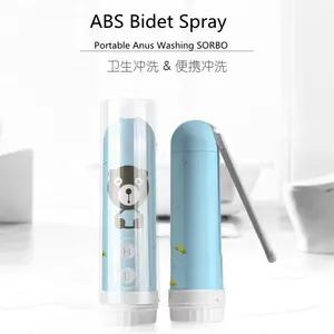 SB-9502 tragbare Hand dusche Reise flasche Toilette Bidet Anus Spray Set