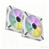 Ventilador Speedy 120 ARGB PWM con Tecnología AirGuide, Rodamiento de Fluido Magnético, Bajo Nivel de Ruido, Paquete de Tres Unidades para Caja de PC