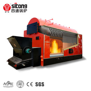 4 ton 5 ton lage druk industriële kolen zaagsel biomassa pelletbrander stoomketel met automatische kolenvoeding - Product Image 1