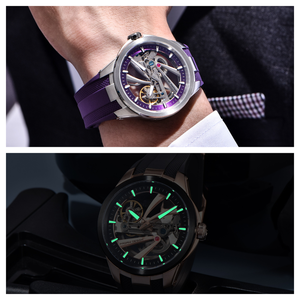 Pagani Design PD-YS030 YS030 Fashion Skeleton Mechanical <b>Watch</b> Business Waterproof Luminous Hollow Out Tourbillon <b>Watch</b> for <b>Men</b> - Product Image 5