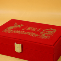 Boîte cadeau pour bijoux de mariage chinois traditionnels, sur mesure avec logo, pour bracelet, bague de mariée, collier, vente en gros SIFO.