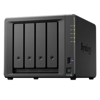   Serveur NAS DiskStation DS425+ à 4 baies, Intel Celeron J4125, 2 Go DDR4, 2x emplacements M.2 NVMe, stockage réseau 2,5 GbE