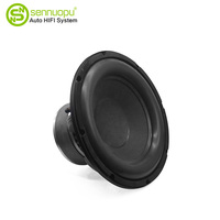 OEM Sennuopu, haut-parleur de voiture professionnel, caisson de basses 12 pouces, aluminium, DC 12V, 400W, caoutchouc butyle simple, accessoires audio pour voiture, 32Hz