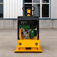 Compacteur à plaques réversible FPC-330 de 220 kg et 34 kN en gros