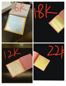 Lámina de Oro Puro de 24k, 23k, 22k, 8x8cm, Papel de Oro Genuino para Dorar Marcos - Product Image 4