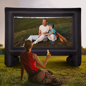 Sân Sau 14ft Màn Hình Bơm Hơi Màn Hình Chiếu Phim Ngoài Trời Màn Chiếu Bơm Hơi Cho Bên Ngoài - Product Image 3