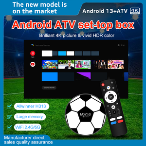 2025 Ai Box <span class=keywords><strong>Tv</strong></span> Box Football Series MX10-Z1 Le plus récent Android 13 Carplay Ai Box 3-en-1 Adaptateur Car Play pour <span class=keywords><strong>Youtube</strong></span> - Product Image 3