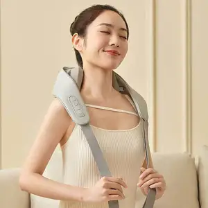 En çok satan 5D yoğurma servikal omuz masajı en taşınabilir derin doku shiatsu yoğurma masaj ekipmanları
