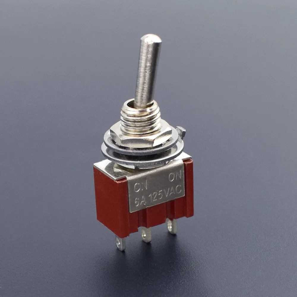 Subminiature toggle switch 6A 125VAC/ Mini toggle switch SPDT
