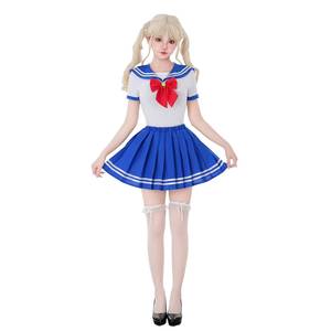 Disfraz Sexy Japonés Estilo Marinero Gyaru, Falda y Body para Cosplay, Atuendo Escolar de Anime para Actuaciones - Product Image 5