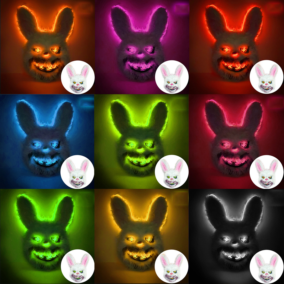 Lapin, s'il vous plaît noter la couleur lors de la commande