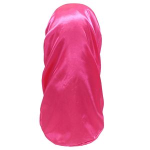 OEM ODM Soft Silky <b>Braid</b> Bonnets Design Your Own Logo Custom Long Satin Bonnet for Women Hair Care - Product Image 2