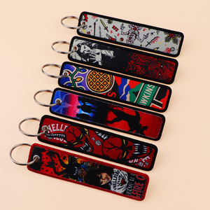 Llavero <span class=keywords><strong>con</strong></span> Diseño del Programa de Televisión Stranger Things, para Control de Acceso en el Campus Estudiantil y Decoración para Colgar el Identificador de Oficina - Product Image 2