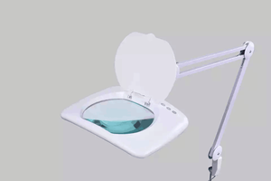 Portable Multifunction <b>Desk</b> Lamp Illuminated Magnifying Glass <b>Large</b> Lens Reading 3 5 Diopter With Led Light - Product Image 5