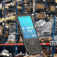 Ordinateur portable Android 13 modèle M8, lecteur RFID/NFC, clavier robuste, scanner de codes-barres 2D, 6 Go de RAM, écran 4 pouces, PDA pour la logistique