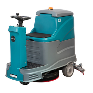 Fregadora de Pisos de Alta Presión GIYO X8 Eléctrica y sin Vibraciones con Ancho de Limpiador de 900 mm y Equilibrio de 230 kg para Laboratorios de Precisión - Product Image 2