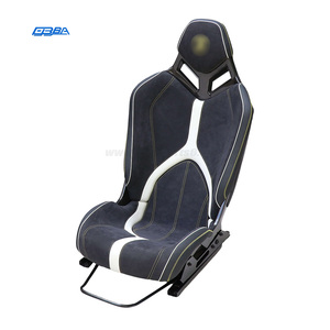 Sièges en fibre de carbone sèche, blancs, réglables manuellement et personnalisables pour LP700 Aventador SVJ - Product Image 4