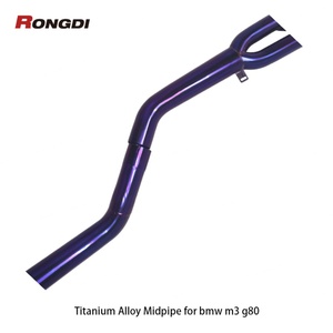 Tubo de Escape de Aleación de Titanio de 3.5 Pulgadas para BMW M3 M4 G80 G82 S58 3.0T 2019-2024 - Product Image 3