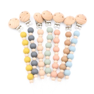 Cadena <span class=keywords><strong>de</strong></span> soporte <span class=keywords><strong>de</strong></span> clip <span class=keywords><strong>para</strong></span> chupete <span class=keywords><strong>de</strong></span> alimentación <span class=keywords><strong>de</strong></span> bebé, cuentas <span class=keywords><strong>de</strong></span> silicona y metal <span class=keywords><strong>para</strong></span> 0-12 meses <span class=keywords><strong>de</strong></span> un proveedor <span class=keywords><strong>de</strong></span> confianza - Product Image 1