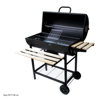Barbecue à gaz Kamado, Grill de jardin et de piscine, Barbecue extérieur au charbon et au gaz, Machine à barbecue