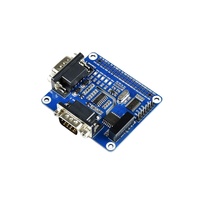 Modul Port Serial SPI ke RS232 Raspberry Pi 4B/3B, Papan Ekspansi Isolasi Kanal Ganda