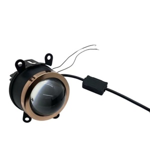 Faro Fendinebbia Bi-LED Tricolore da 3.0" con Lente Proiettore 45W, Luci LED Fuoristrada Personalizzate di Fabbrica <span class=keywords><strong>e</strong></span> Luci LED Ausiliarie 12V - Product Image 1