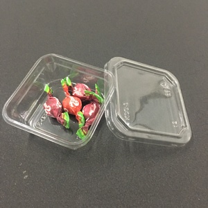 Pet Rõ Ràng Nhựa Nhỏ Lấy Đi Salad Trái Cây Hộp Trái Cây Salad <span class=keywords><strong>Container</strong></span> Salad Khay KSD6OZ - Product Image 3