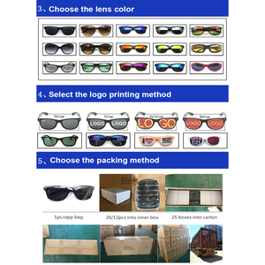 Gafas de Sol Personalizadas Promocionales con Logotipo, Pegatinas de la Copa de Fútbol y Banderas Europeas, Diseño para Hombre y Mujer - Product Image 6