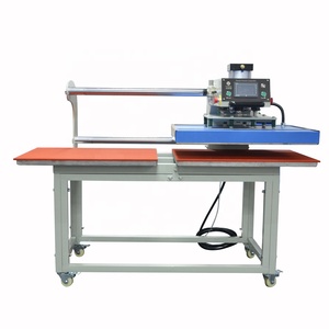 Máquina de prensado en caliente eléctrica automática Motor de componentes clave fácil de operar para industrias de impresión de prendas de vestir utilizadas para uso doméstico - Product Image 3