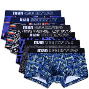 OEM Design Your Own Brand Logo Men Underwear Cotton Sport Man Boxer Briefs men boxer short