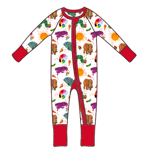 도매 톈제 대나무 섬유 유니섹스 아기 의류 캐주얼 니트 양방향 지퍼 신생아 점프수트 가을용 재고 있음 - Product Image 2