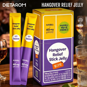 Bâtonnets de gelée de fibres anti-gueule de bois à marque privée, avant et après consommation d'alcool, soulagement de l'alcool, suppléments à base de <span class=keywords><strong>plantes</strong></span>, produits en marque blanche - Product Image 1
