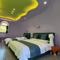 Tente transparente gonflable en forme de bulle de béton, dôme igloo modulaire pour maison, entrée de 10 pieds sur 6 pieds