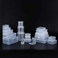 Boîtes en plastique miniatures directement de l'usine, emballages pour cadeaux, bijoux, cartes à jouer, cartes de visite, vis, outils