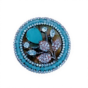 Stunning Designer Rose Finish Best Quality <b>Adjustable</b> <b>Ring</b> For Function And Party wedding Wear Collection For Women And Girls - Product Image 2