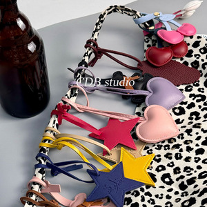 Portachiavi portachiavi in pelle PU fortunato, accessori per chiavi auto, borsa alla moda con ciondolo alla moda accessori - Product Image 2