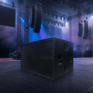 ซับวูฟเฟอร์คู่กำลังสูง 9007-AS ขนาด 21 นิ้ว แบบแอคทีฟ 141dB 7200W พีค สำหรับงานแสดงบนเวที - Product Image 1