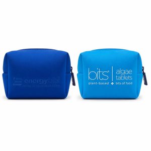 Pochette de maquillage promotionnelle en néoprène avec logo imprimé offset personnalisé, pochette cosmétique compacte pour les voyages, les soins de la peau et les accessoires - Product Image 1