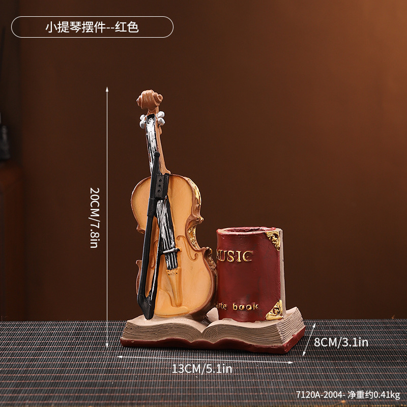 7120A-2004-ไวโอลิน-แดง