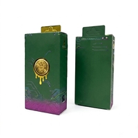 Boîte pliante en papier pour cartouches jetables 1g 2g M M, emballage de cartouches vides résistantes aux enfants, 1ml 2ml, vente en gros
