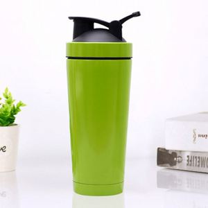 500ml <b>Double</b> <b>Wall</b> Stainless Steel Protein Shaker Vacuum Flasks with Stainless Steel Ball - Product Image 4