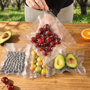 Sacs sous vide noirs de qualité alimentaire, haute barrière, plats, thermoscellables, sans BPA, pour viande fraîche et fruits, directement de l'usine, faible MOQ, en stock - Product Image 2