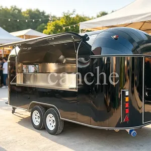 Camión de Comida Móvil Eléctrico Estándar Australiano, Carrito de Comida para Exteriores, Carreta de Comida Móvil para la Calle - Product Image 1