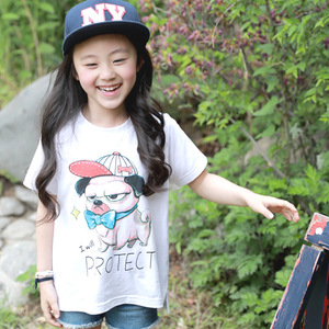 New Products Looking for Distributor Unisex White Color <b>Funny</b> Dog Printing Soft and Thin T Shirts Accept Small Quantities - Product Image 3