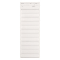 Blocs-notes adhésifs décontractés et mignons de style coréen pour étudiants, 25*9cm, carnet de messages