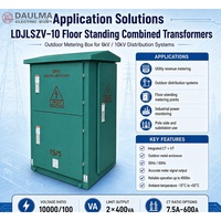 Transformateur combiné CT/VT 10 kV LDJLSZV-10 200/5A classe 0.2S, boîtier de mesure, achat industriel B2B